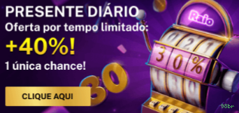 Ganhar e sacar na 98br